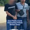 Dua Pelaku Curat Diamankan Polsek Bintan Timur