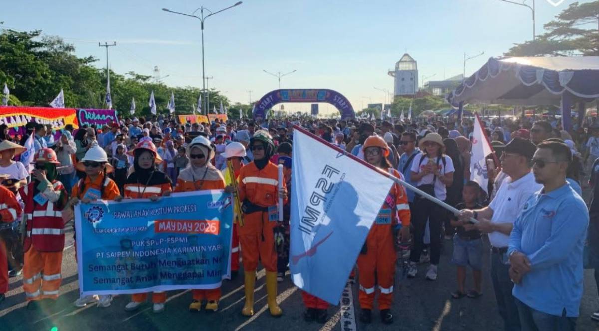 Buruh di Karimun Rayakan May Day dengan Kolaborasi dan Dialog.
