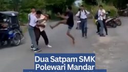 Dua Satpam SMK Polewari Mandar Dikeroyok Siswa Diduga Tak Terima Ditegur Merokok