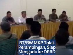RT/RW MKP Tolak Perampingan, Siap Mengadu ke DPRD Tanjungpinang