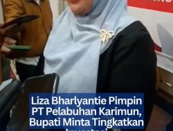 Liza Bharlyantie Pimpin PT Pelabuhan Karimun, Bupati Minta Tingkatkan Investasi