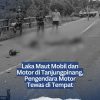 Laka Maut Mobil dan Motor di Tanjungpinang, Pengendara Motor Tewas di Tempat