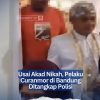 Usai Akad Nikah, Pelaku Curanmor di Bandung Ditangkap Polisi