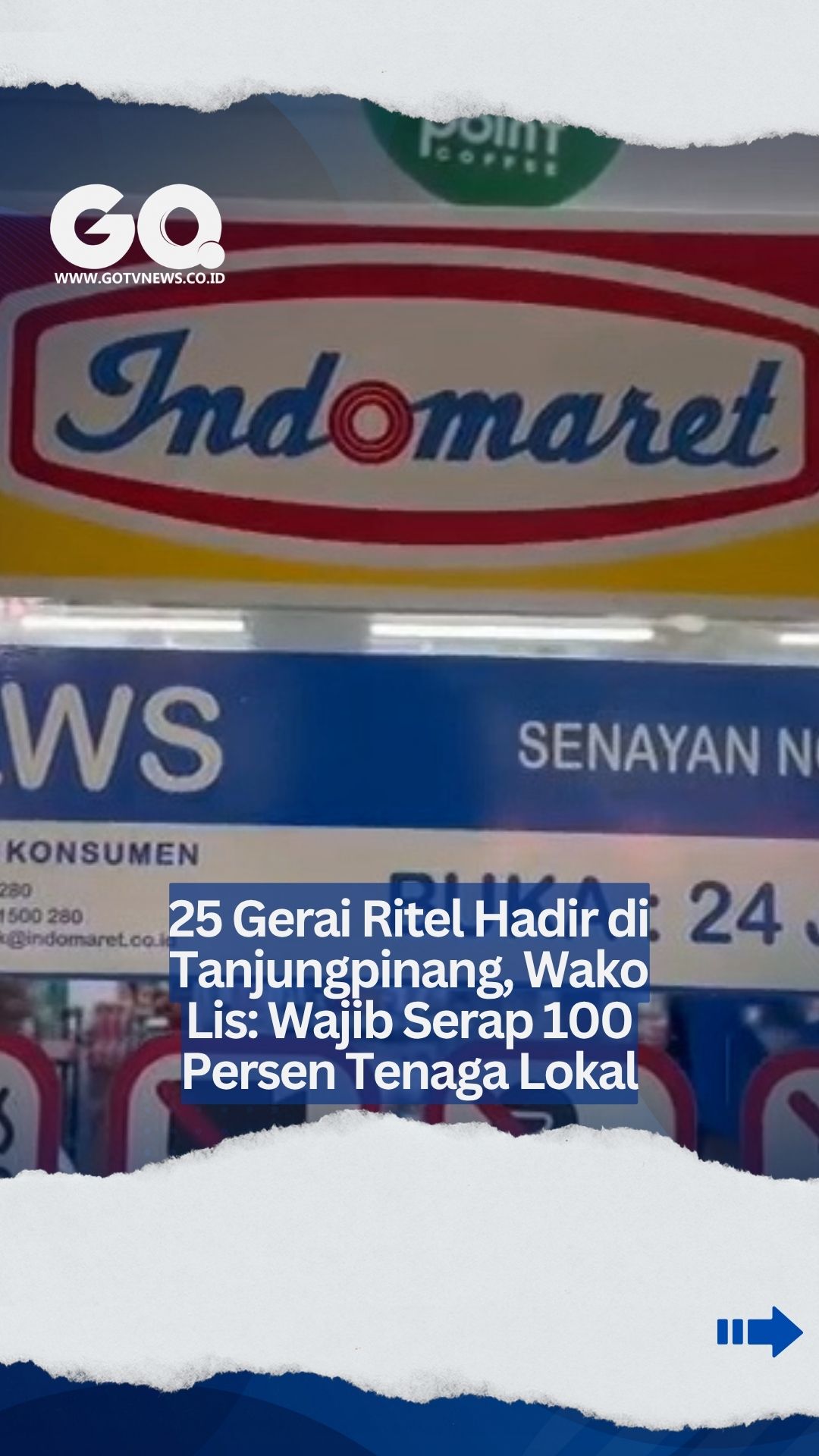 25 Gerai Ritel Hadir di Tanjungpinang
