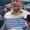 Program MBG Masuk Lapas, 36 Dapur SPPG Siap Beroperasi Akhir Mei 2026