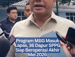 Program MBG Masuk Lapas, 36 Dapur SPPG Siap Beroperasi Akhir Mei 2026