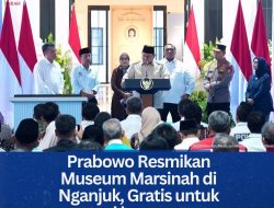 Prabowo Resmikan Museum Marsinah di Nganjuk, Gratis untuk Umum