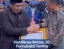 Hardiknas Bintan, 30 Purnabakti Terima Penghargaan