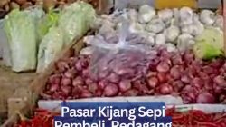 Pasar Kijang Sepi Pembeli, Pedagang Keluhkan Bazar Pangan Murah