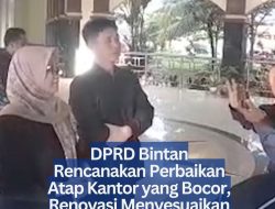 DPRD Bintan Rencanakan Perbaikan Atap Kantor yang Bocor, Renovasi Menyesuaikan Kemampuan Anggaran