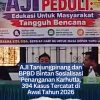 AJI Tanjungpinang dan BPBD Bintan Sosialisasi Penanganan Karhutla, 394 Kasus Tercatat di Awal Tahun 2026