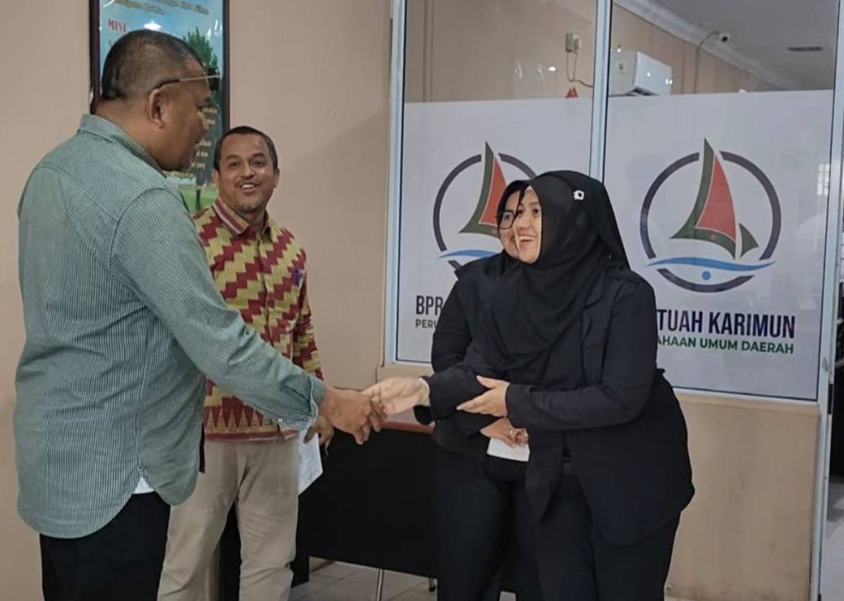 Dirut BPR Tuah Karimun Wan Abdul Rahman Resmi Mundur Karena Sakit.