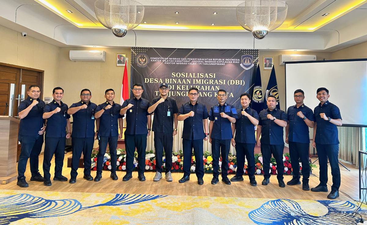 Gandeng RT/ RW, Imigrasi Tanjungpinang Perkuat Sinergi Cegah TPPO Melalui Program Desa Binaan.
