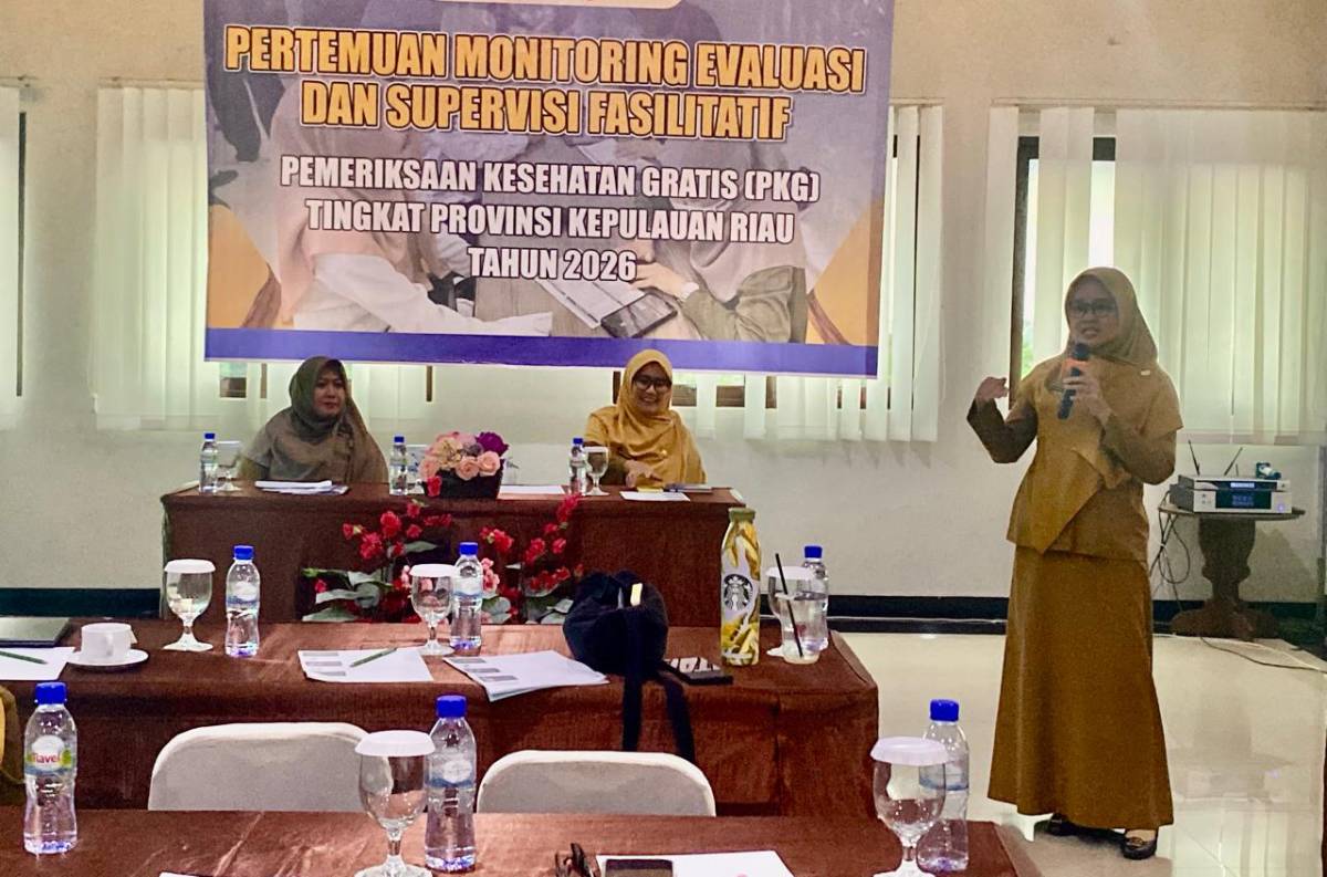 Disdik Kepri Tegaskan Komitmen Sukseskan Cek Kesehatan Gratis untuk Siswa SMA/SMK/SLB.