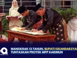 Mangkrak 13 Tahun, Bupati Iskandarsyah Tuntaskan Proyek MPP Karimun