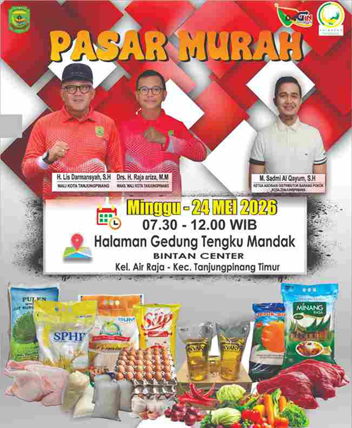 Pasar Murah Idul Adha 2026 Digelar di Tanjungpinang, Ini Lokasi dan Harganya.