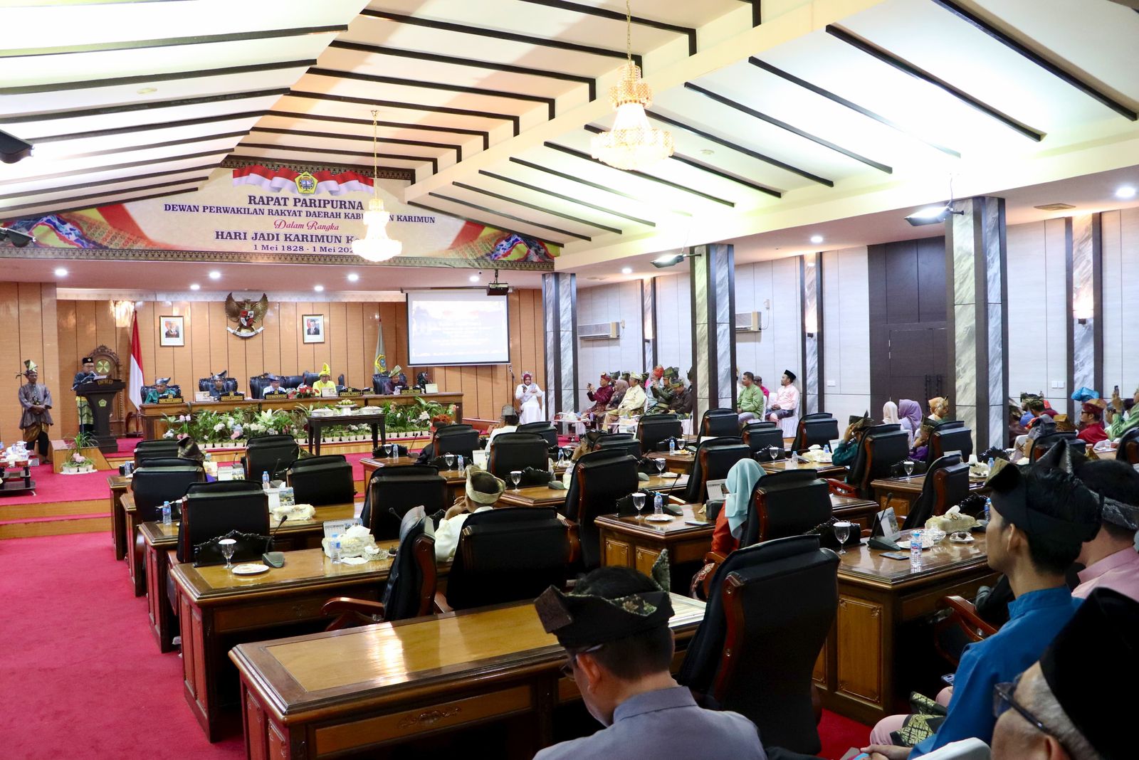 Paripurna HUT ke-198 Karimun, Bupati Iskandarsyah Paparkan Capaian dan Arah Pembangunan.