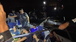 14 Pekerja Migran Ilegal Bayar Rp 13 Juta Per Orang untuk ke Malaysia, Digagalkan Lanal Karimun Saat Hedak Diberangkatkan.