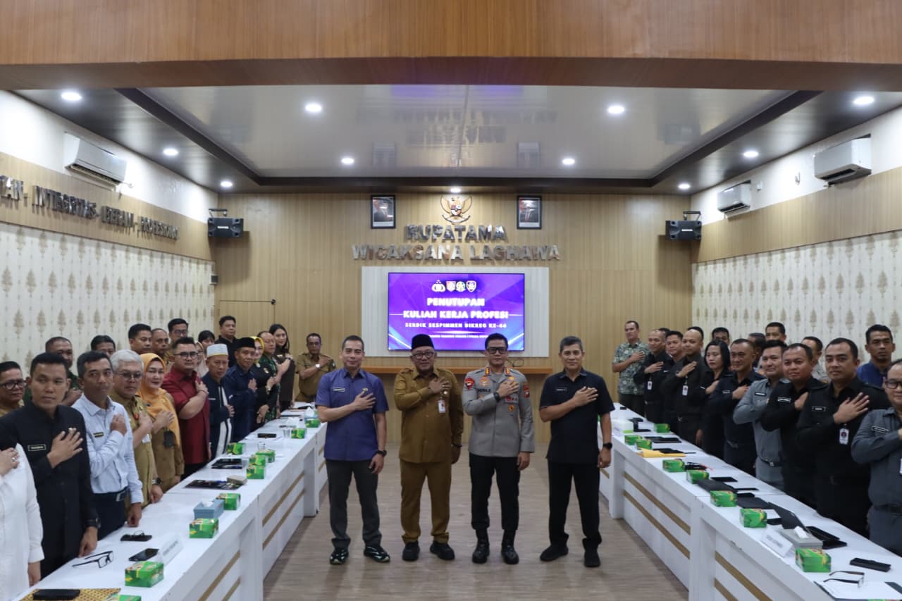 Polresta Tanjungpinang Jadi Lokasi Kuliah Kerja Profesi Serdik Sespimmen Dikreg ke-66.