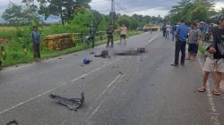 Laka Maut Mobil dan Motor di Tanjungpinang, Pengendara Motor Tewas di Tempat.