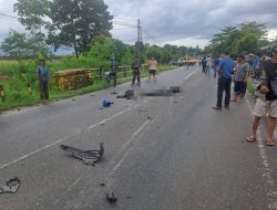 Laka Maut Mobil dan Motor di Tanjungpinang, Pengendara Motor Tewas di Tempat