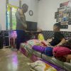 Polsek Bintan Utara Beri Santunan ke Warga Penderita Kanker Tulang di Desa Berakit