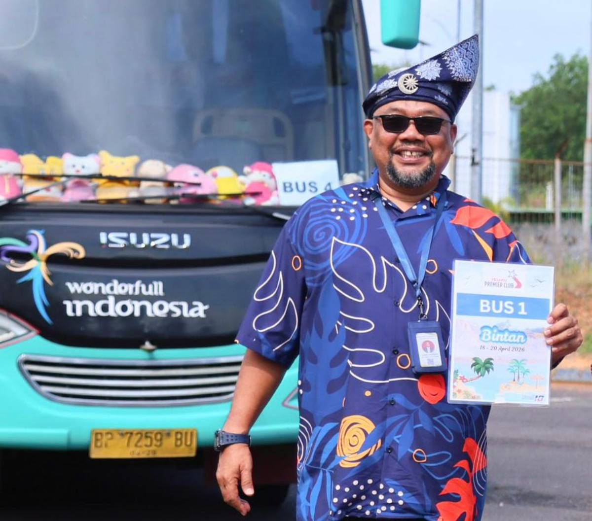Ketua Association of The Indonesian Tours dan Travel Agencies (ASITA) Tanjungpinang โ Bintan Sapril Sembiring.