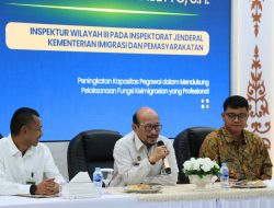 Inspektur Wilayah III Berikan Pengarahan Terkait Penguatan Tugas dan Fungsi di Imigrasi Tanjungpinang