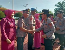 Kapolres Karimun Pimpin Sertijab Wakapolres dan Kapolsek, Pejabat Baru Diminta Segera Menyesuaikan Diri
