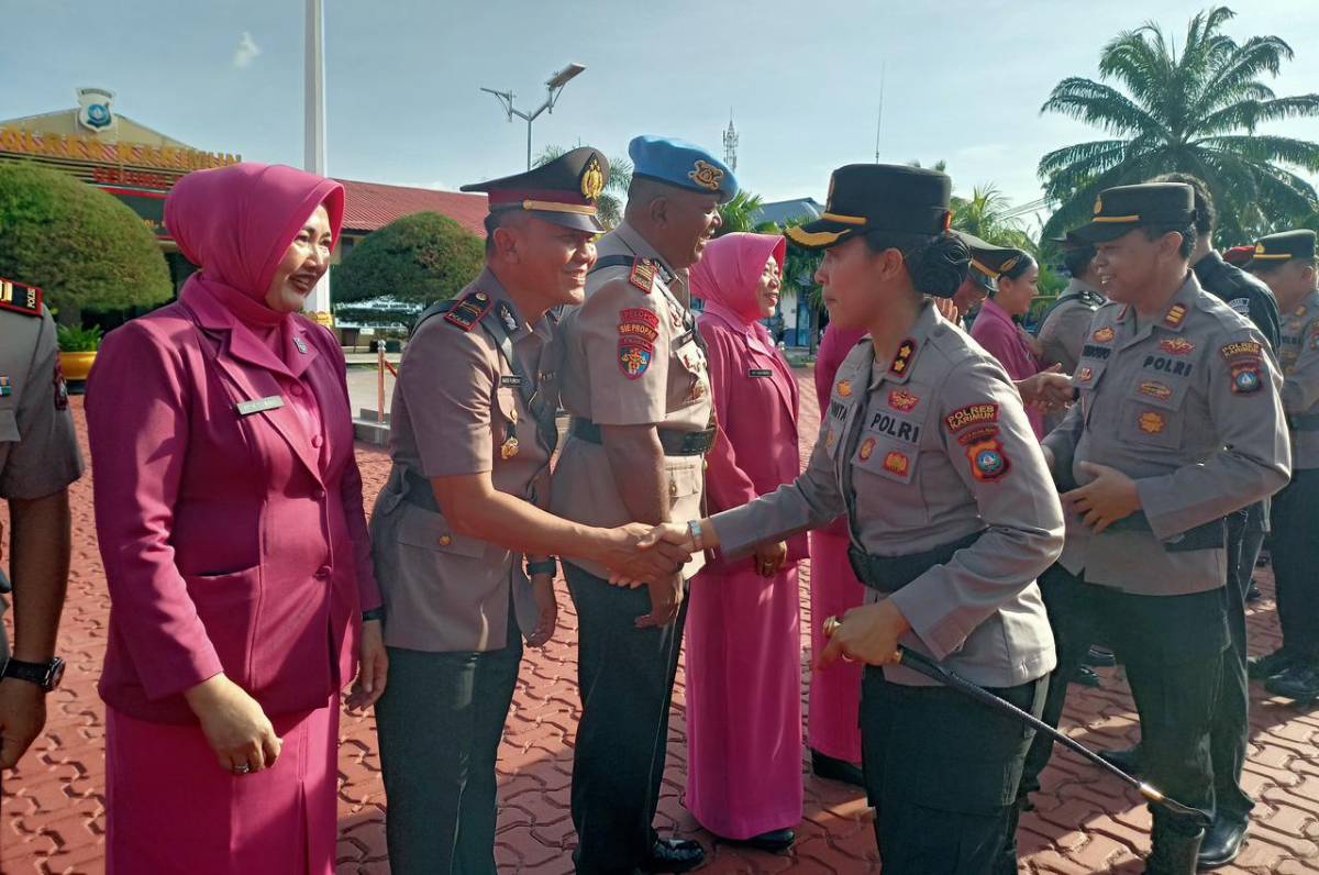 Kapolres Karimun Pimpin Sertijab Wakapolres dan Kapolsek, Pejabat Baru Diminta Segera Menyesuaikan Diri.