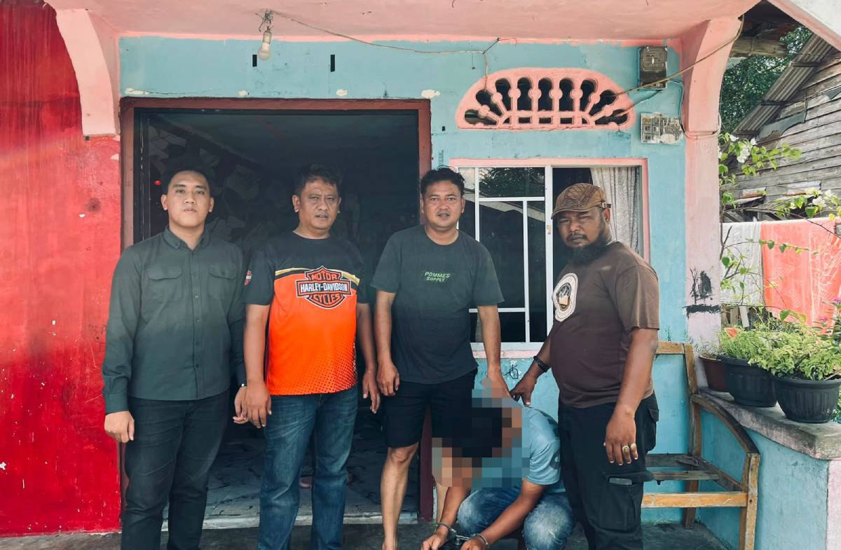 Mengaku Terhimpit Ekonomi, Pria di Karimun Nekat Curian Aki Genset RS Bakti Timah.