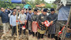 Gubernur Ansar Resmikan Tangkahan Nelayan Leho di Karimun, Permudah Bongkar Muat Hasil Laut
