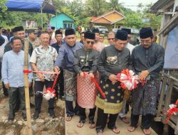 Gubernur Ansar Resmikan Tangkahan Nelayan Leho di Karimun, Permudah Bongkar Muat Hasil Laut