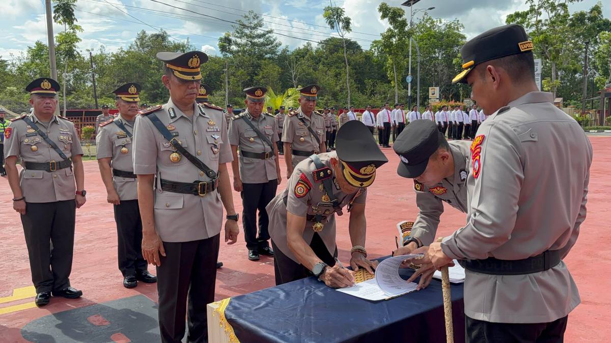 3 Pejabat Utama di Polres Bintan Berganti.