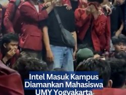 Intel Masuk Kampus Diamankan Mahasiswa UMY Yogyakarta