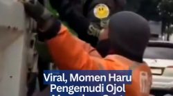 Viral, Momen Haru Pengemudi Ojol Memohon Saat Motornya Saat Diangkut Dishub di Jaktim