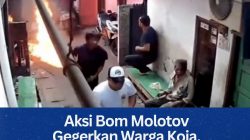 Aksi Bom Molotov Gegerkan Warga Koja, Seorang Ibu dan Balita Jadi Korban