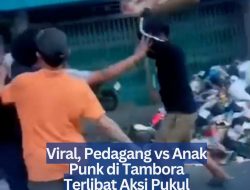 Viral, Pedagang vs Anak Punk di Tambora Terlibat Aksi Pukul