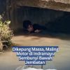 Dikepung Massa, Maling Motor di Indramayu Sembunyi Bawah Jembatan