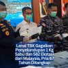 Lanal TBK Gagalkan Penyelundupan 1 Kg Sabu dan 582 Ekstasi dari Malaysia, Pria 67 Tahun Ditangkap