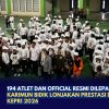 194 Atlet dan Official Resmi Dilepas, Karimun Bidik Lonjakan Prestasi di POPDA Kepri 2026