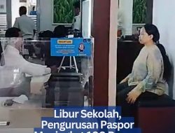 Libur Sekolah, Pengurusan Paspor Meningkat 100 Persen