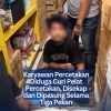 Karyawan Percetakan Diduga Curi Pelat Percetakan, Disekap dan Dipasung Selama Tiga Pekan