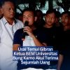 Usai Temui Gibran Ketua BEM Universitas Bung Karno Akui Terima Sejumlah Uang