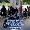Pertamax Naik Jadi Rp17 Ribu Per Liter, Antrean di SPBU Tetap Normal di Tanjungpinang