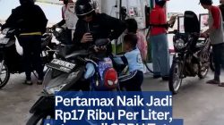 Pertamax Naik Jadi Rp17 Ribu Per Liter, Antrean di SPBU Tetap Normal di Tanjungpinang