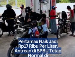 Pertamax Naik Jadi Rp17 Ribu Per Liter, Antrean di SPBU Tetap Normal di Tanjungpinang