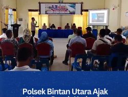 Polsek Bintan Utara Ajak Warga Cegah Karhutla