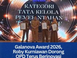 Galanova Award 2026, Roby Kurniawan Dorong OPD Terus Berinovasi