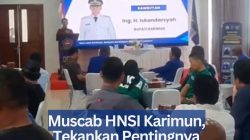 Muscab HNSI Karimun, Tekankan Pentingnya Sinergi dengan Pemerintah Daerah